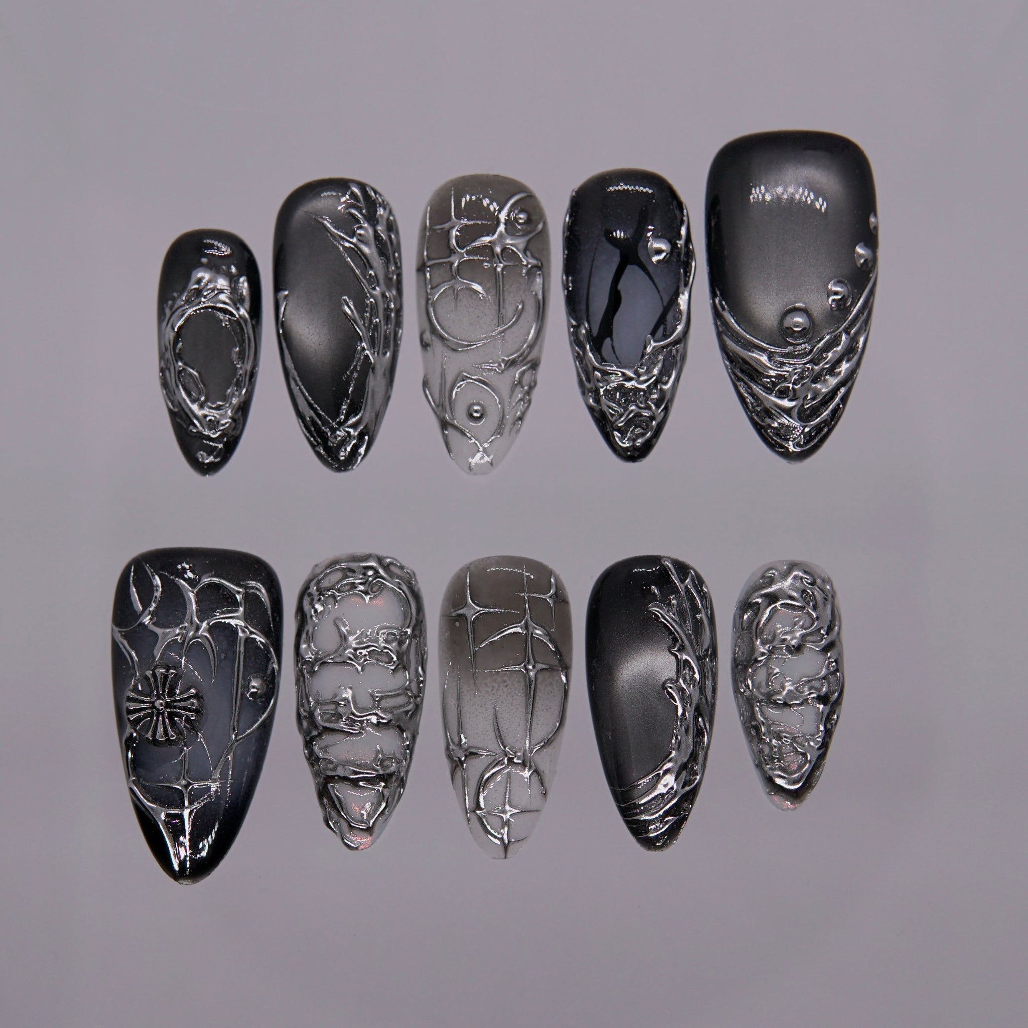 Obsidian Moth - Press & Pretty