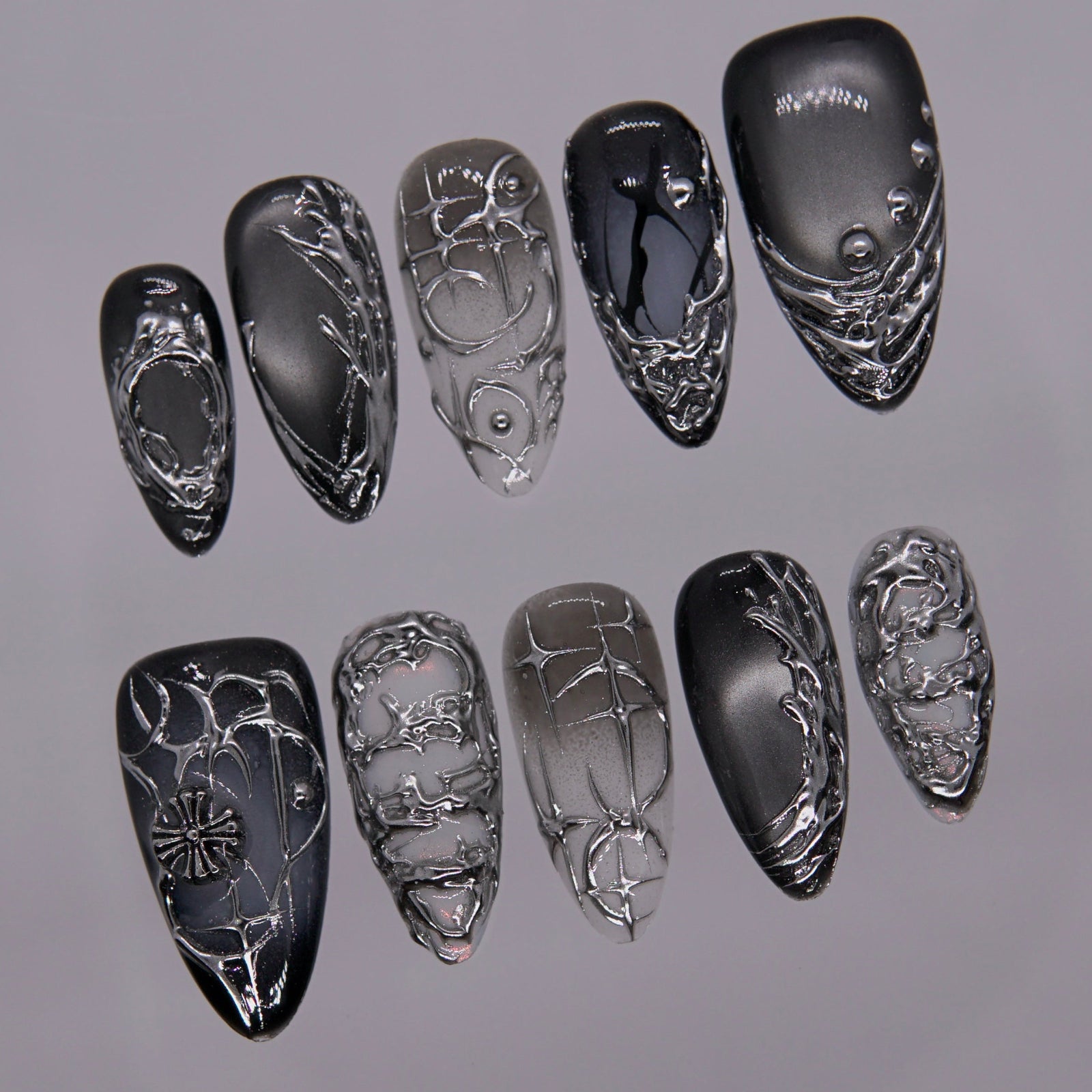 Obsidian Moth - Press & Pretty