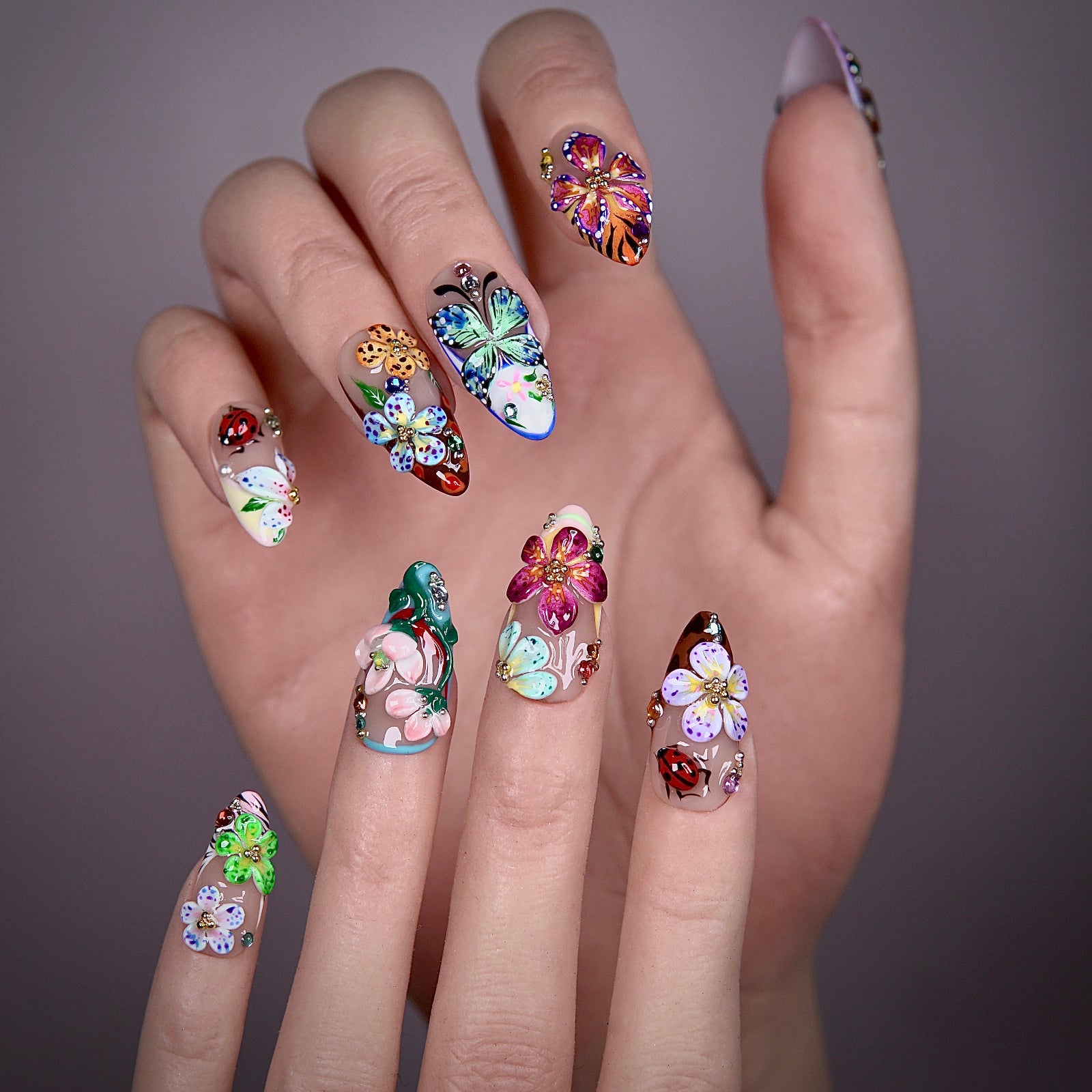 Caught in Butterflies - Press & Pretty