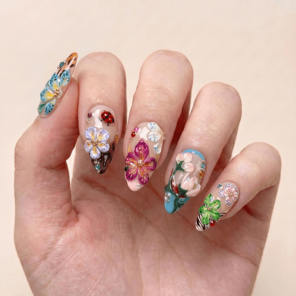 Caught in Butterflies - Press & Pretty