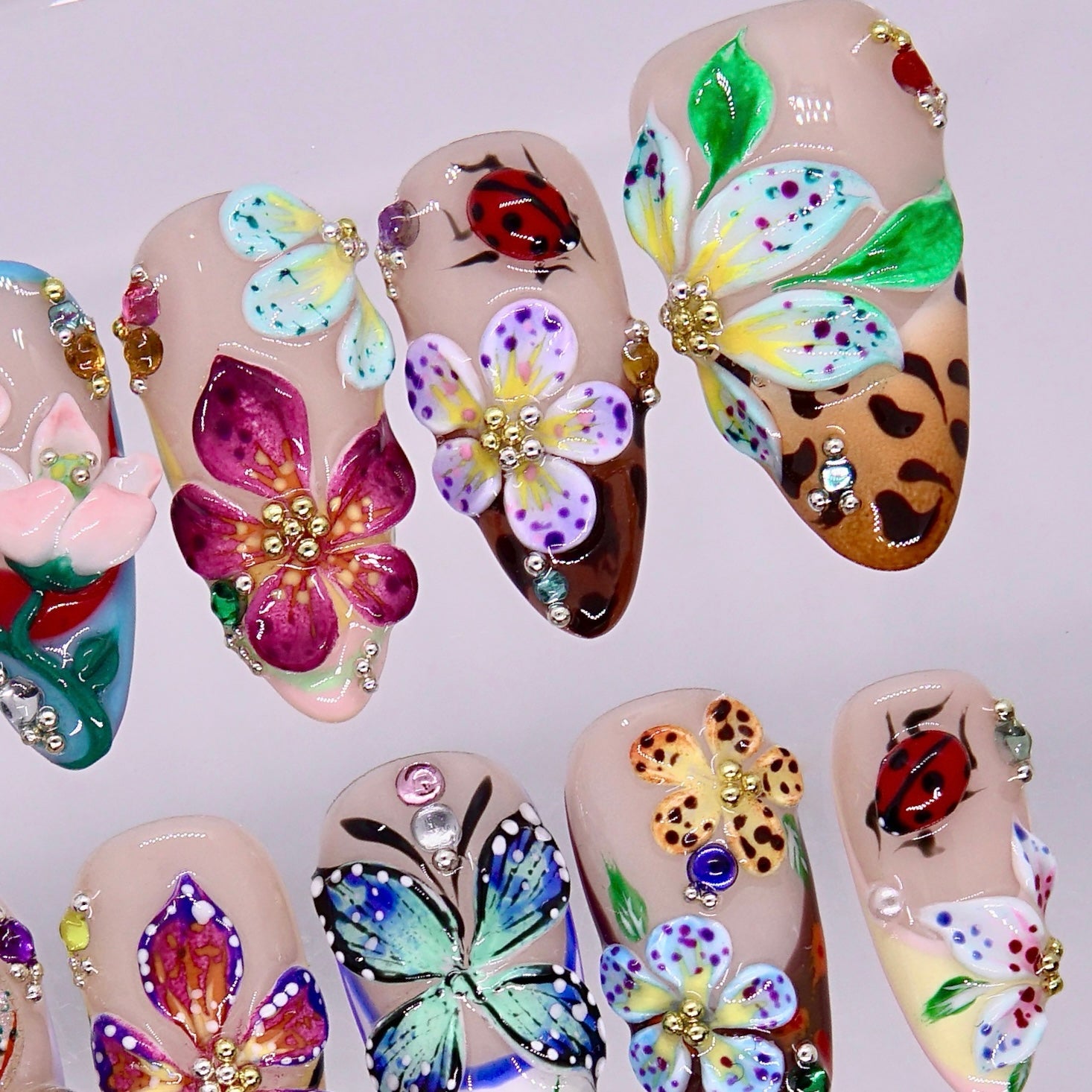 Caught in Butterflies - Press & Pretty